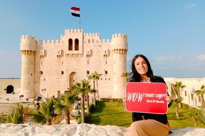 カイロからのプライベートアレクサンドリア日帰り旅行 チケットとランチ