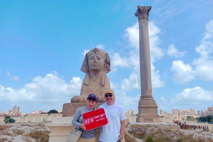 カイロからのプライベートアレクサンドリア日帰り旅行 チケットとランチ