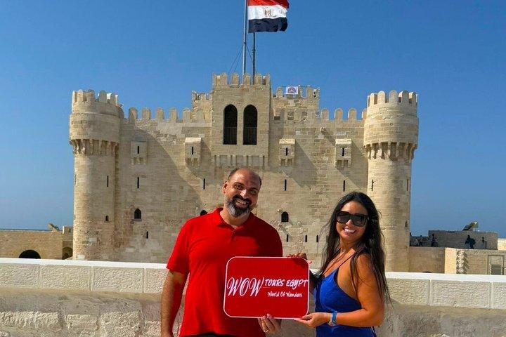 カイロからのプライベートアレクサンドリア日帰り旅行 チケットとランチ