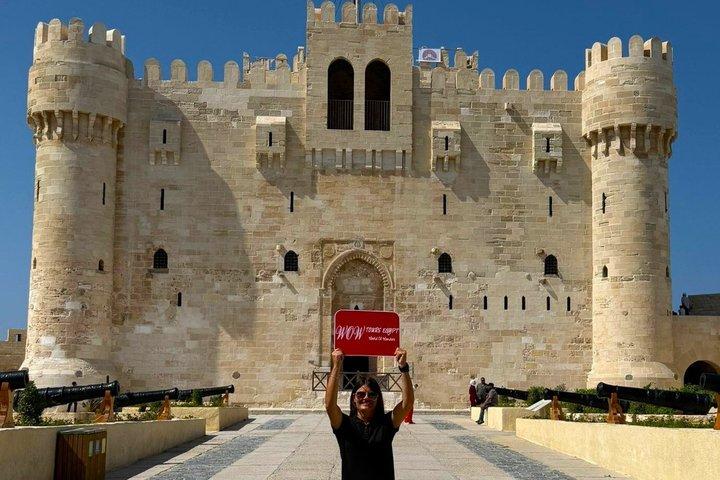 カイロからのプライベートアレクサンドリア日帰り旅行 チケットとランチ