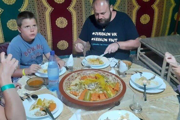 Camel riding including Couscous lunch and Quad biking
