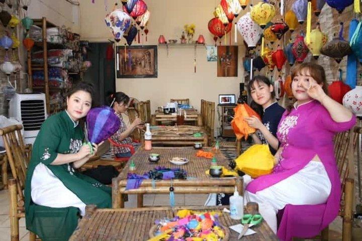ホイアンのランタン作りとココナッツフォレストのバスケットボート体験