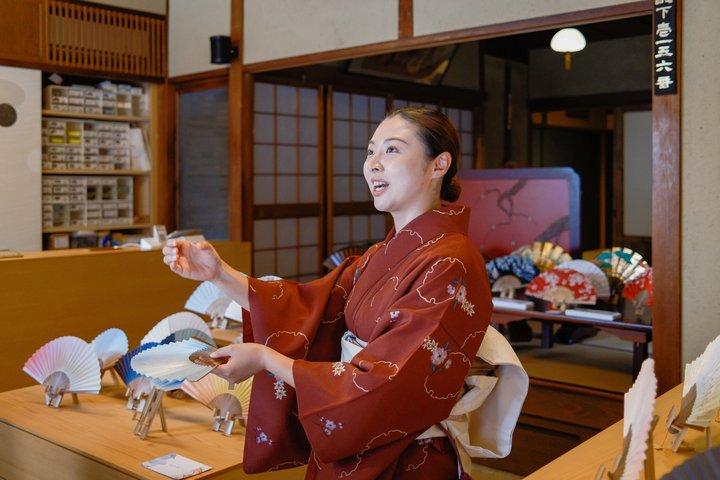京都茶道と歴史的な町家ファンショップツアー