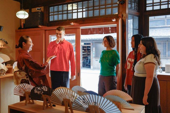 Kyoto Teezeremonie & Historische Machiya Fan-Shop-Tour