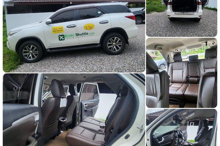Krabi to Phuket Private Shuttle or v/v