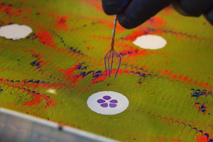 Traditional Turkish Ebru Art Workshop in Antalya