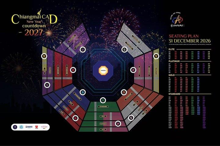 チェンマイCAD新年カウントダウン2027スカイランタン - 公式