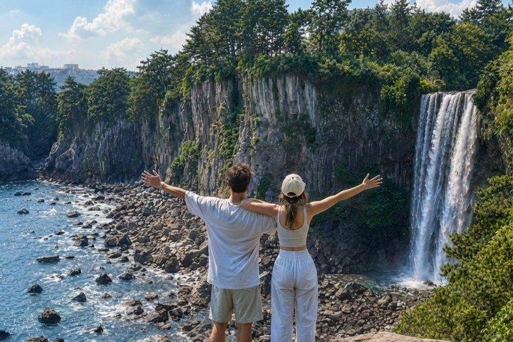 Jeju : Excursion d'une journée authentique au sud classée au patrimoine mondial de l'UNESCO