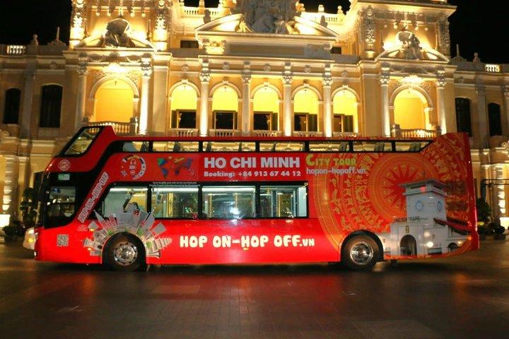 Ho Chi Minh City Double Decker Sightseeing Bus Experience