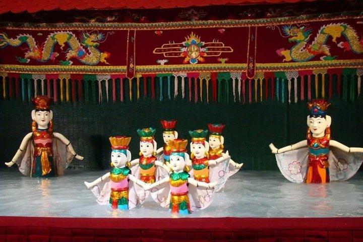 ホーチミン市ゴールデンドラゴン水上人形劇チケット