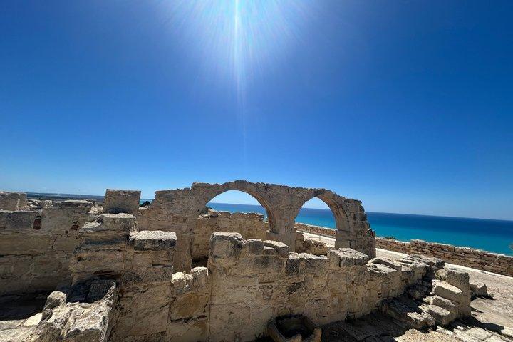 Cyprus: Private Ancient Kourion, Apollo Temple & Kolossi Castle
