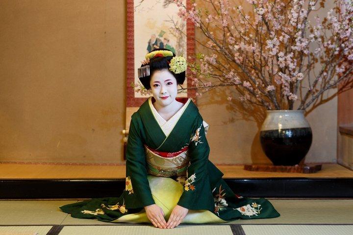 Kyoto 90 Minuten Geisha Maiko Show in einem Zen-Tempel