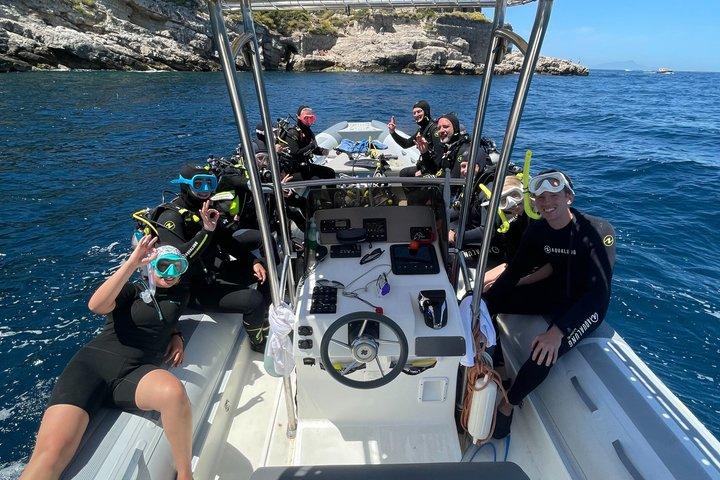 ソレントの水中世界を探検しよう：3時間 PADI 午後体験ダイビング