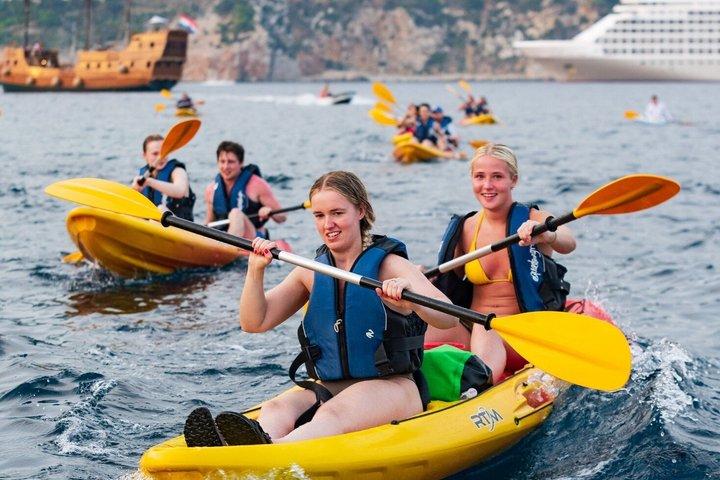 Dubrovnik: Kayaking e snorkeling