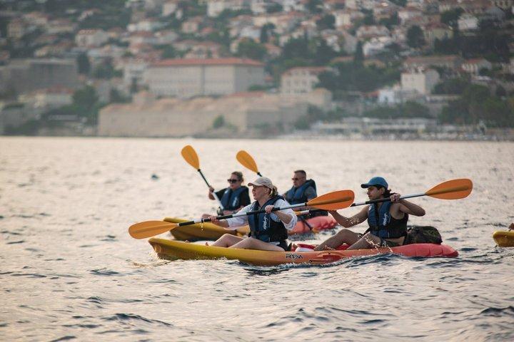 Dubrovnik: Kayaking e snorkeling
