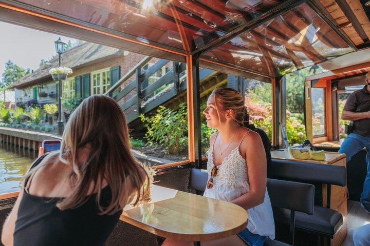 ギートーン：アムステルダムからの日帰り旅行とガイド付き運河クルーズ