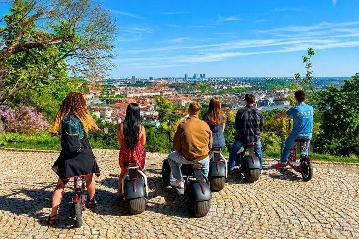 Prag Fat Tire oder regelmäßige Roller Stadtrundfahrt