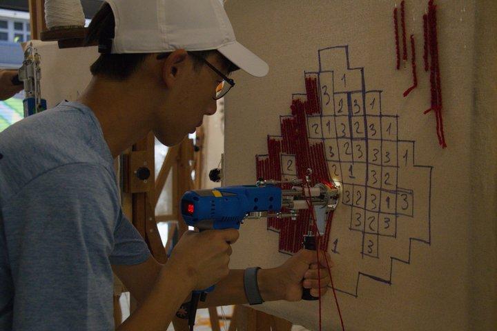 Rug Tufting Workshop with a Tufting Gun, Stylish Istanbul Atelier
