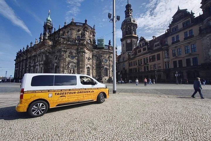 Dresden XXL City Tour by Van small groups Old and New Town 6hrs