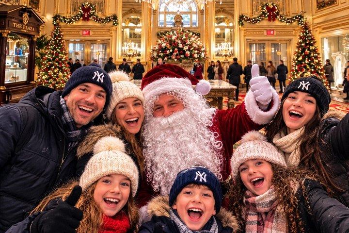 NYC ホームアローン2 クリスマスツアー サンタとホリデーのお菓子付き