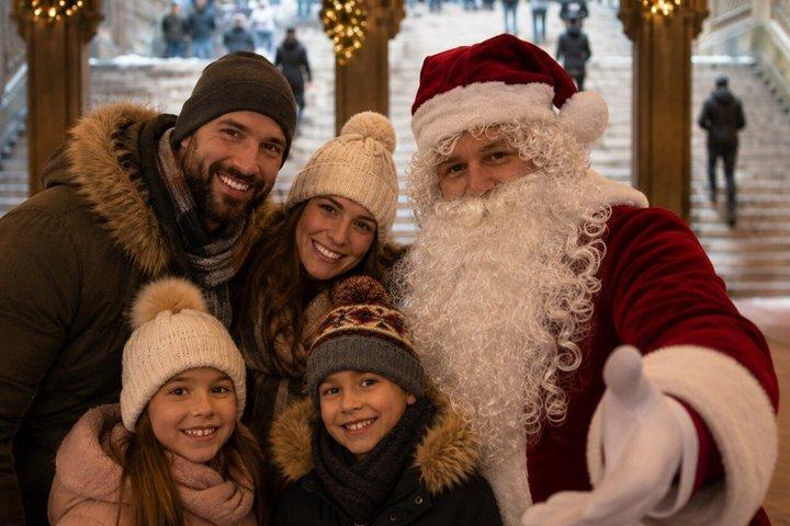 NYC ホームアローン2 クリスマスツアー サンタとホリデーのお菓子付き