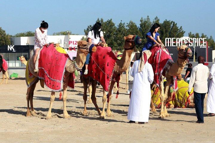 Doha Desert Safari Dune Bashing and Camel Ride