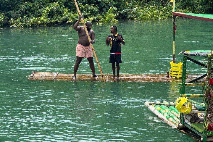 Bamboo Rafting with Limestone Massage and Farm Experience