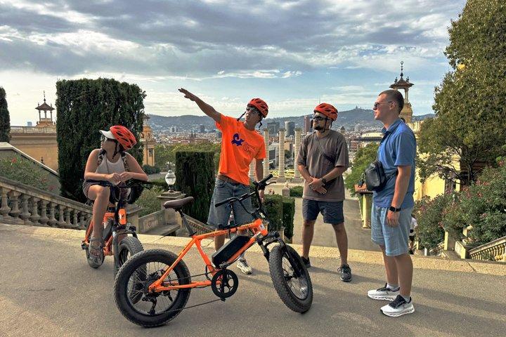 バルセロナモンジュイックEバイクツアー：城、景色＆見どころ