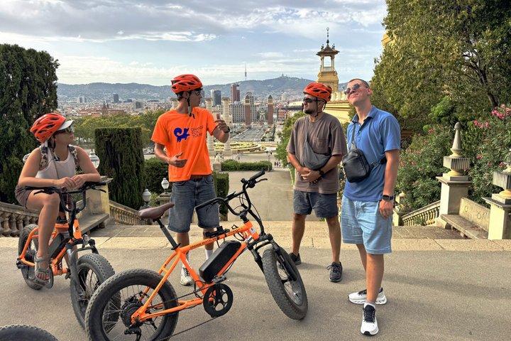 バルセロナモンジュイックEバイクツアー：城、景色＆見どころ