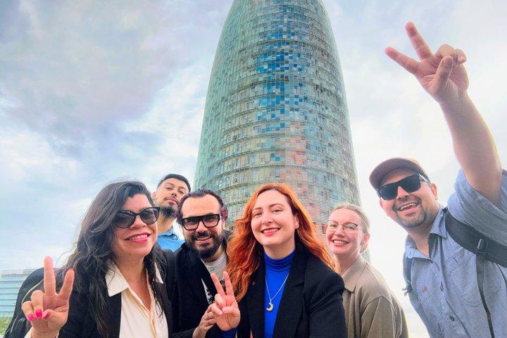 Modern Barcelona Design Tour with Mirador Torre Glories