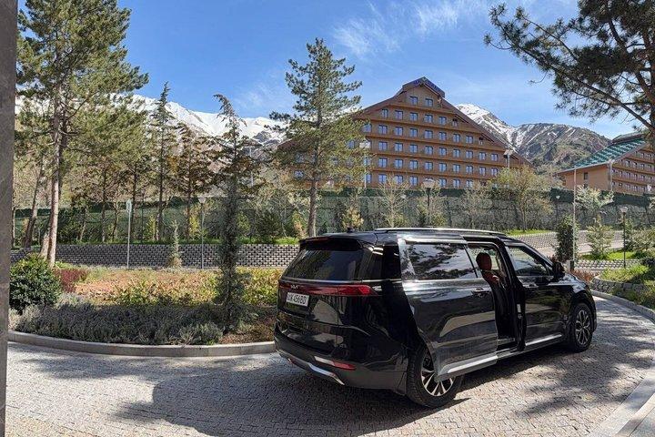 Privetransfer fra Tashkent til lufthavn, togstation og hotel