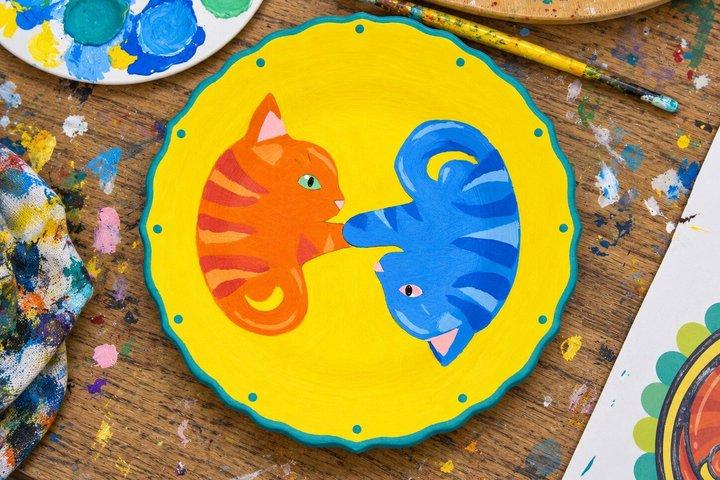 Rooftop Ceramic Painting Workshop with Fairy Chimney Views