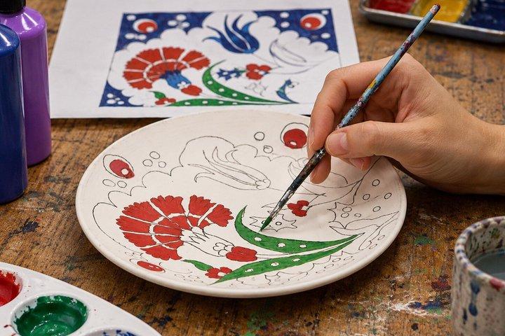 Rooftop Ceramic Painting Workshop with Fairy Chimney Views
