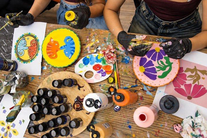 Rooftop Ceramic Painting Workshop with Fairy Chimney Views