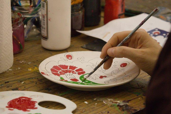 Rooftop Ceramic Painting Workshop with Fairy Chimney Views