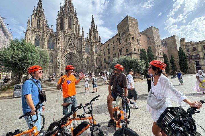 Barcelona Local Stories Bike Tour with E-Bike Option