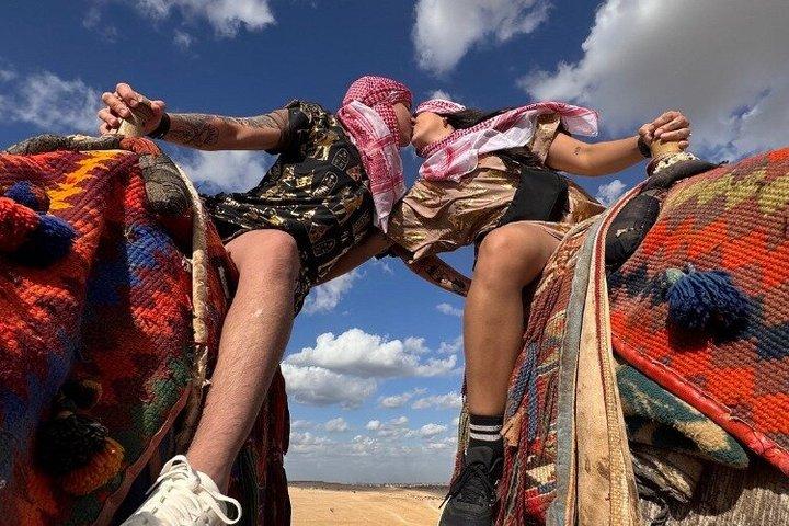 Giza Pyramids Sphinx , ATV, camel ride Plus Nile Dinner Cruise