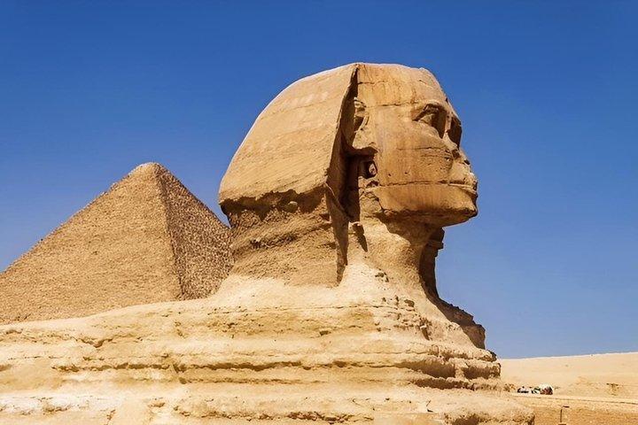 Giza Pyramids Sphinx , ATV, camel ride Plus Nile Dinner Cruise