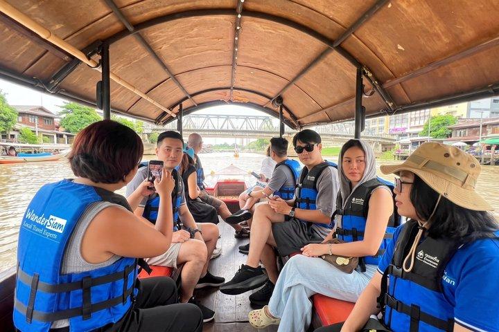 チェンマイ2 - 運河クルーズと地元の村、タイハーブガーデン