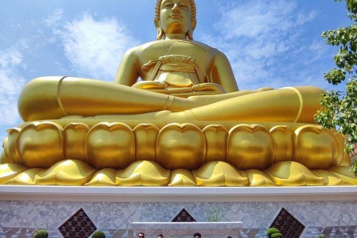 バンコク一日プライベートツアー：寺院、運河、チャイナタウン