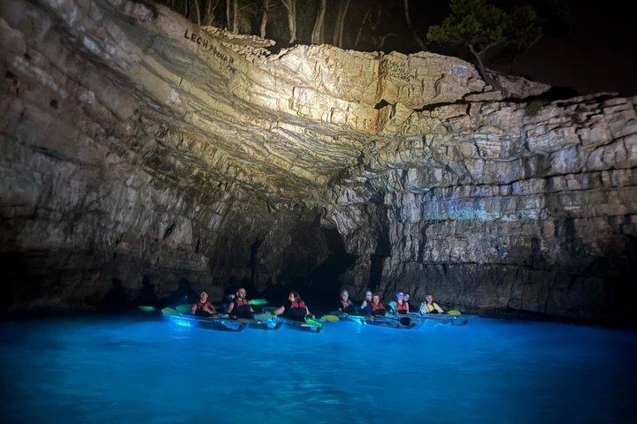 Pula:Sunset/Night Transparent Glow kayak tour