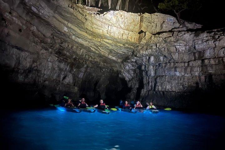 Pula:Sunset/Night Transparent Glow kayak tour
