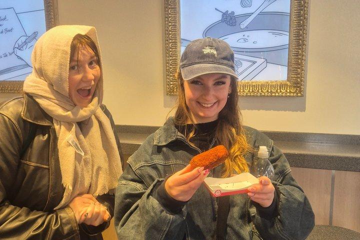 シェフによる試食付きアムステルダムのガイド付きオランダ語料理ツアー