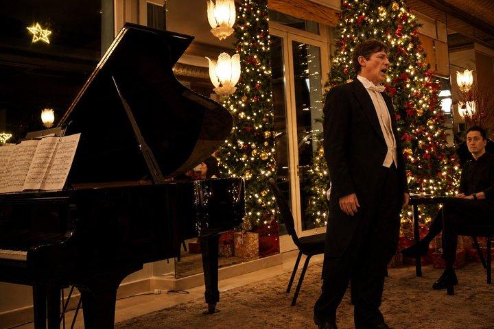ローマ:クリスマスオペラコンサート&伝統的なイタリア語のアペリティーヴォ