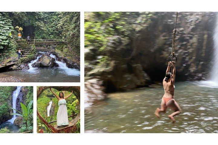 Tour privato delle cascate gemelle a Bali