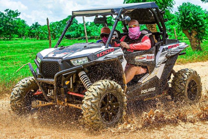 Adventure in Polaris 4x4 Punta Cana with visit to Macao Beach + Cave
