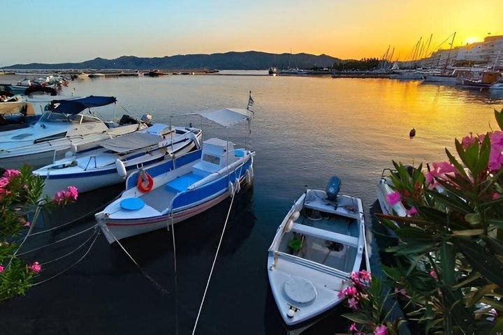 From Athens: Salamis Island Half Day Tour & Swimming Adventure