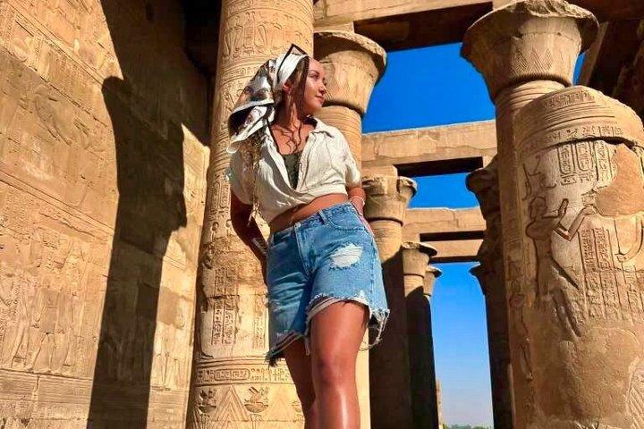 Giza pyramids Sphinx and Grand Egyptian museum