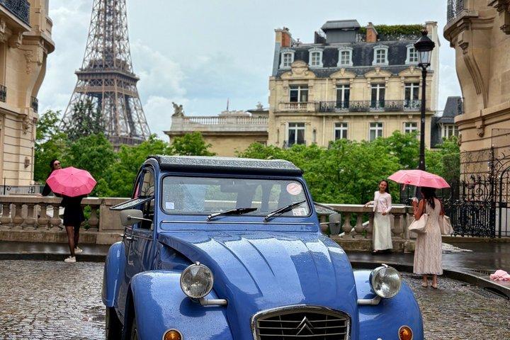Paris i en Citroën 2CV: En autentisk och vintageupplevelse