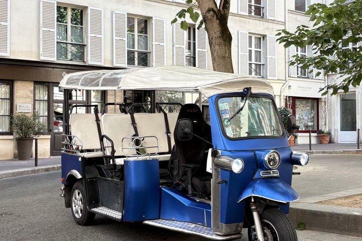 Paris: Tur med elektrisk tuk-tuk med foto- och ljudstopp